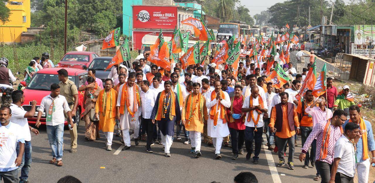 ‘ରାଜ୍ୟର ଯୁବକ ଯୁବତୀମାନଙ୍କୁ ନିଯୁକ୍ତି ନମିଳିବା ପର୍ଯ୍ୟନ୍ତ ଯୁବମୋର୍ଚ୍ଚା ଲଢେଇ ଜାରି ରଖିବ’