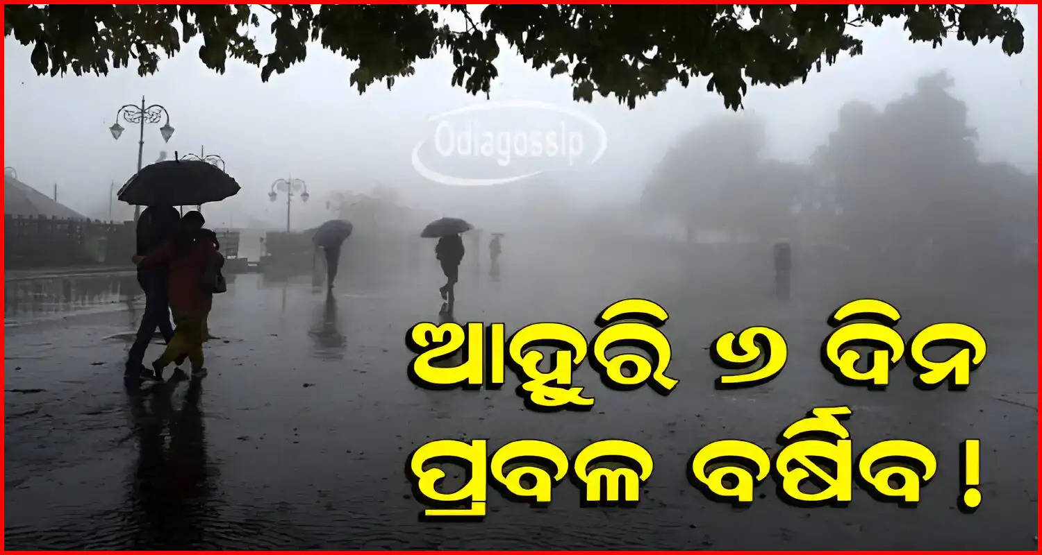 Yellow Warning For Rain Thundershower In 16 district of Odisha 