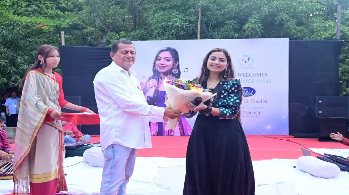 KIIT student Indian Idol 2026 Grand finalist Jyotirmayis homecoming celebration
