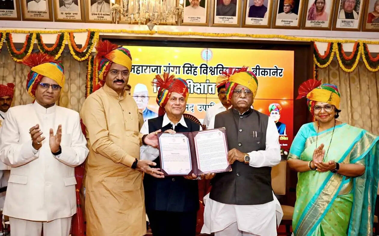 75th Honorary Doctorate of Achyuta Samanta Conferred by Maharaja Ganga Singh University