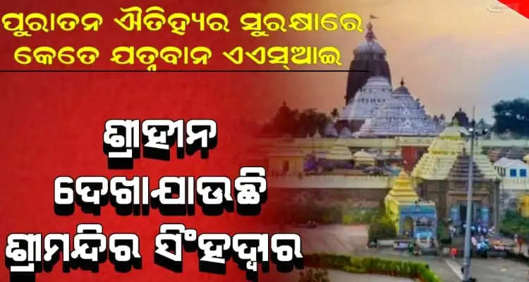 Where is Dasavatara statue of jagannath temple singhadwara
