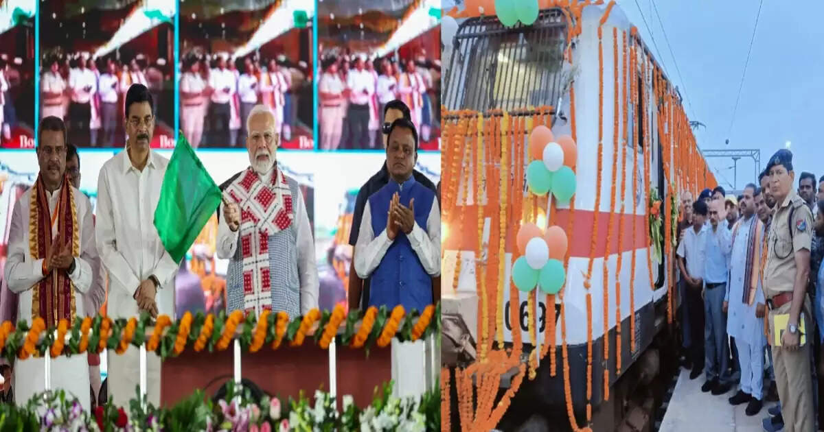PM Modi lays foundation of Rs 18700 crore projects in Odisha
