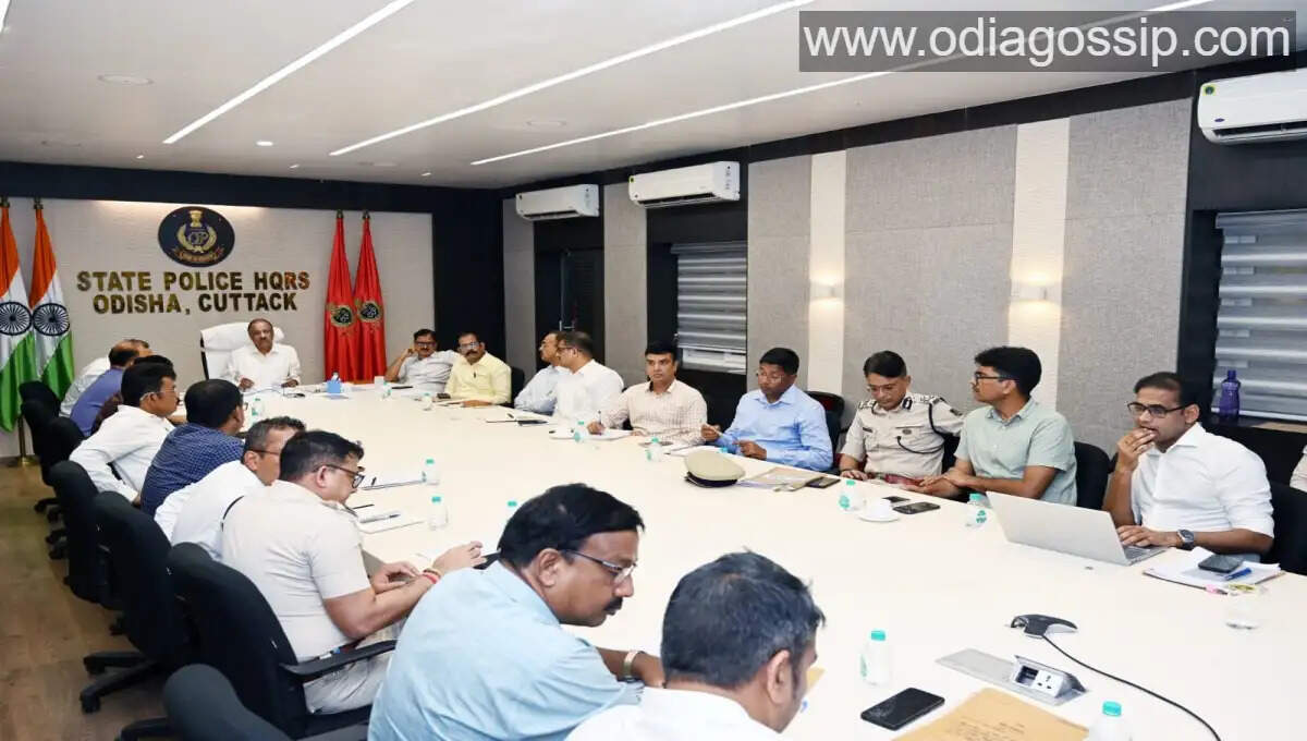 Odisha Police makes extensive preparations for world-famous Puri Rath Yatra 2026 High level review meeting held under the chairmanship of DGP