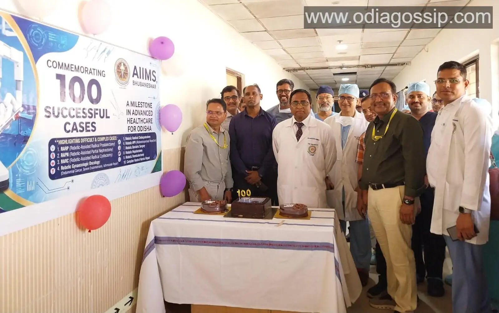 AIIMS Bhubaneswar Achieves Historic Milestone in completing 100 Successful Robotic Surgeries