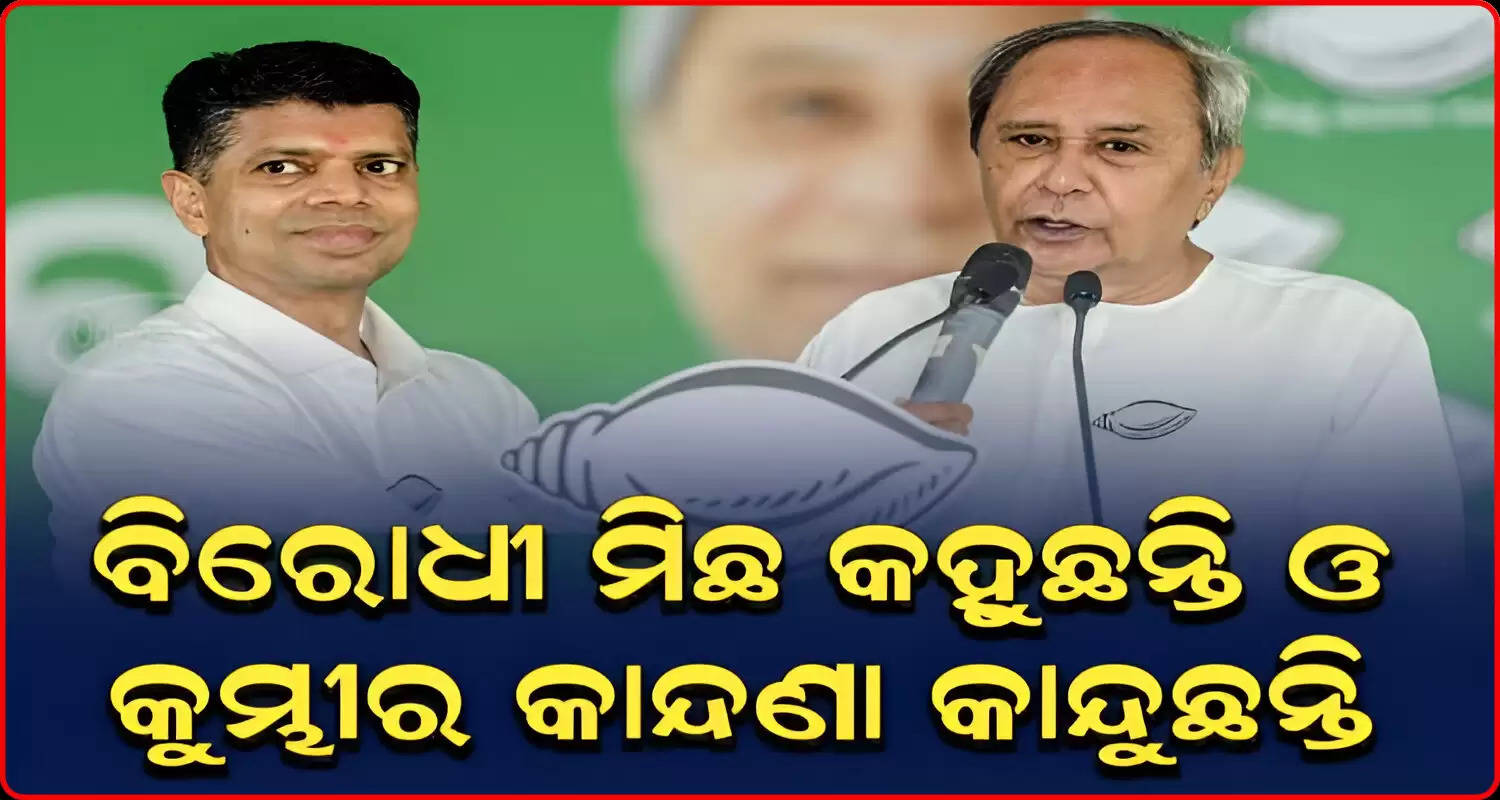 Chief Ministers Naveen Patnaik campaign in rourkela targeted the opposition