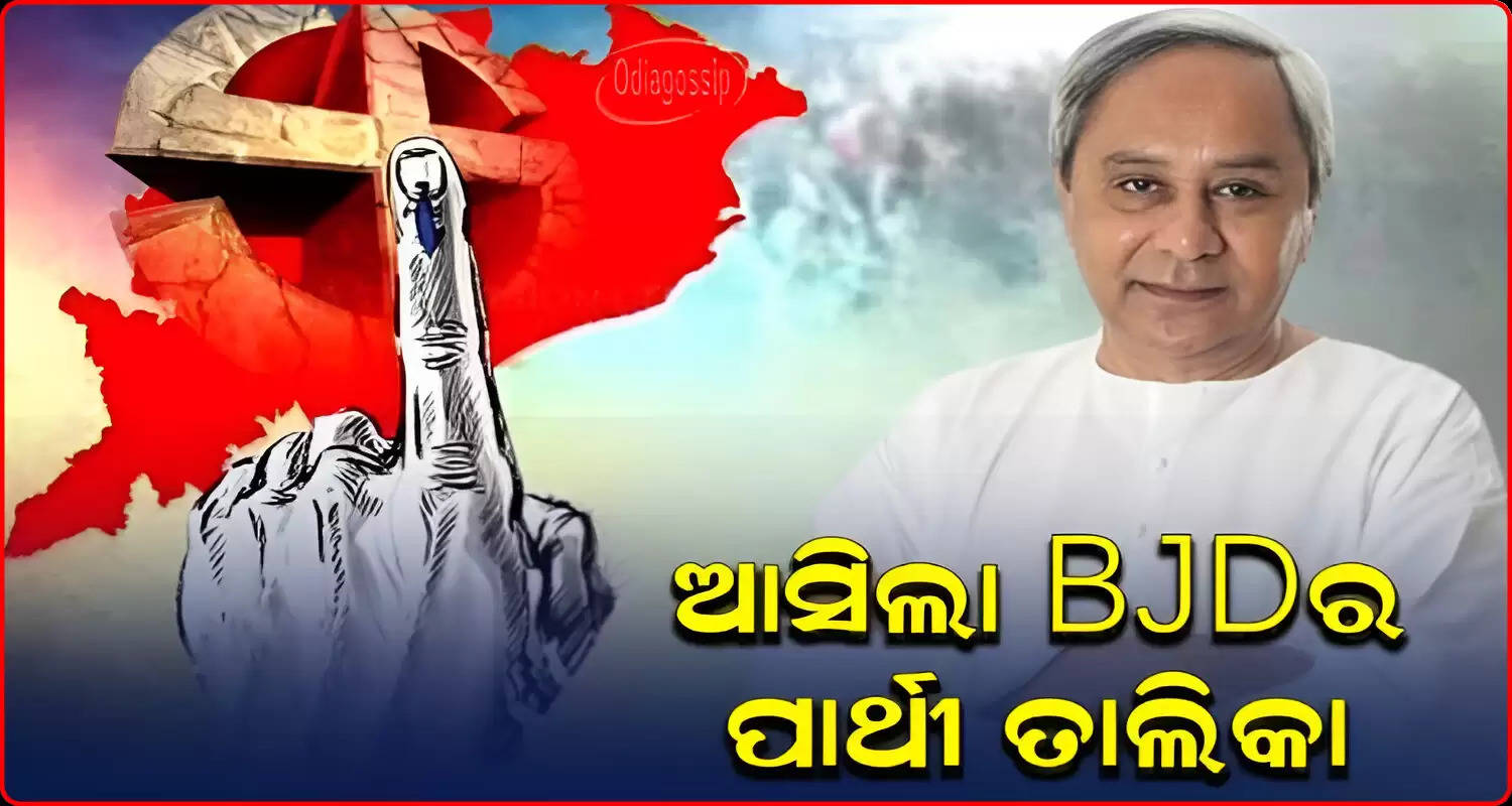 CM Naveen Patnaik announced the 3rd phase assembly candidates for the BJD