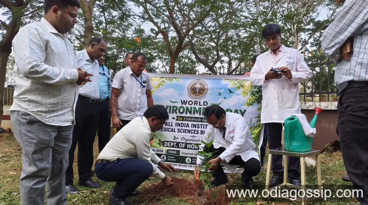 World Environment Day celebrated at AIIMS Bhubaneswar