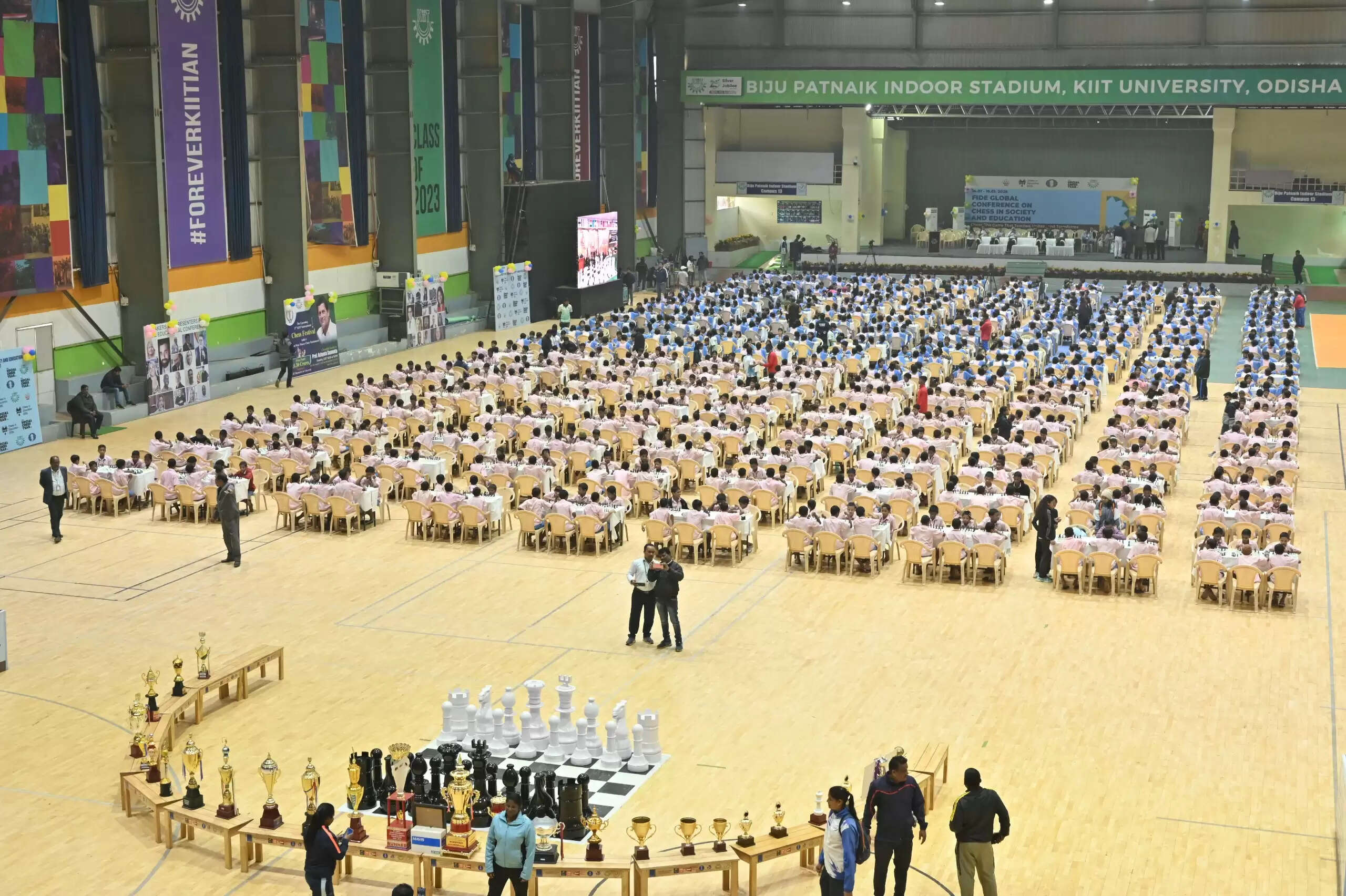 Chess Grand Tournament concludes in KIIT Chess builds patience, decision-making skills and responsibility